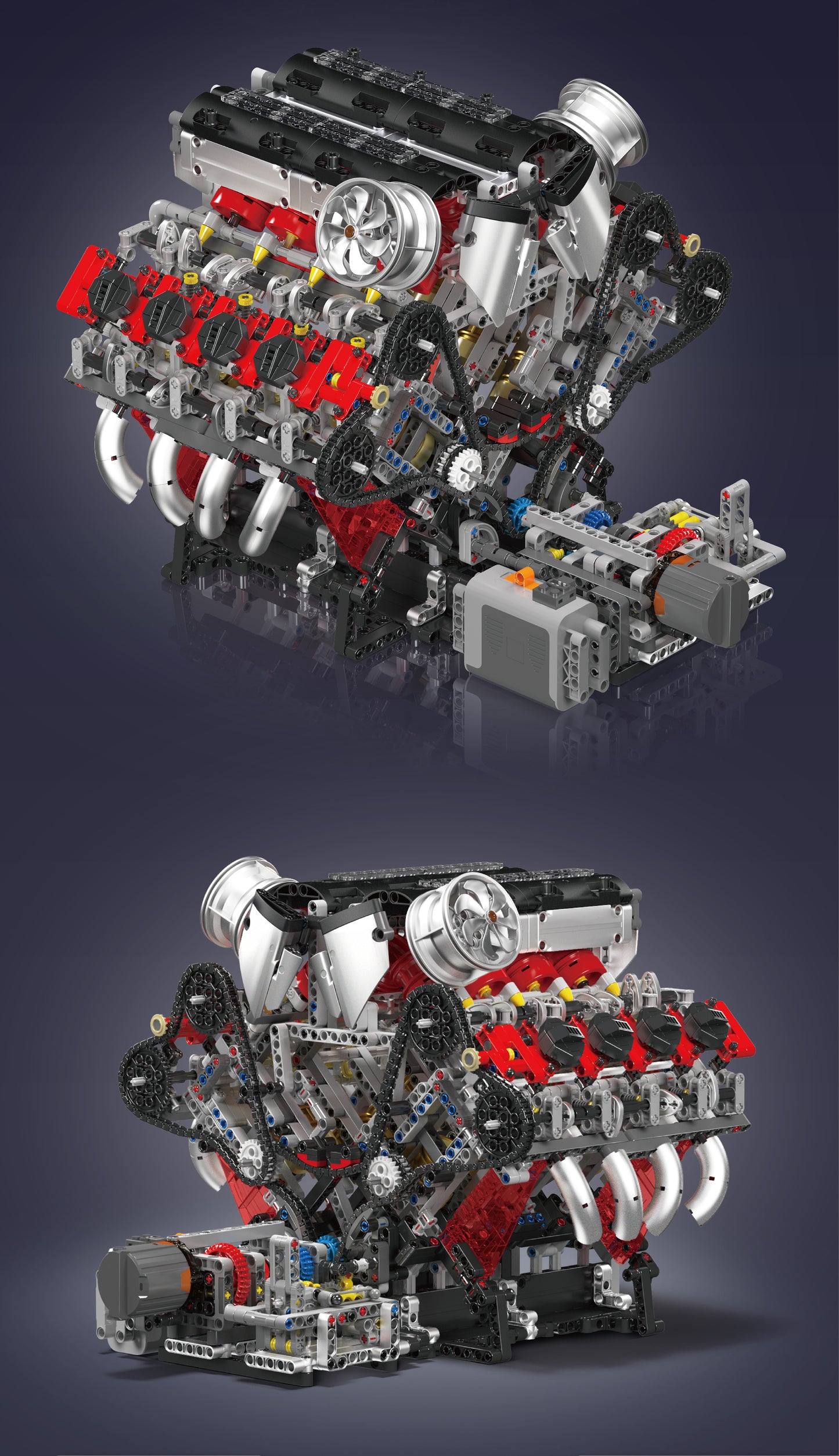 F488 3.9L V8 Engine - 2718Pcs