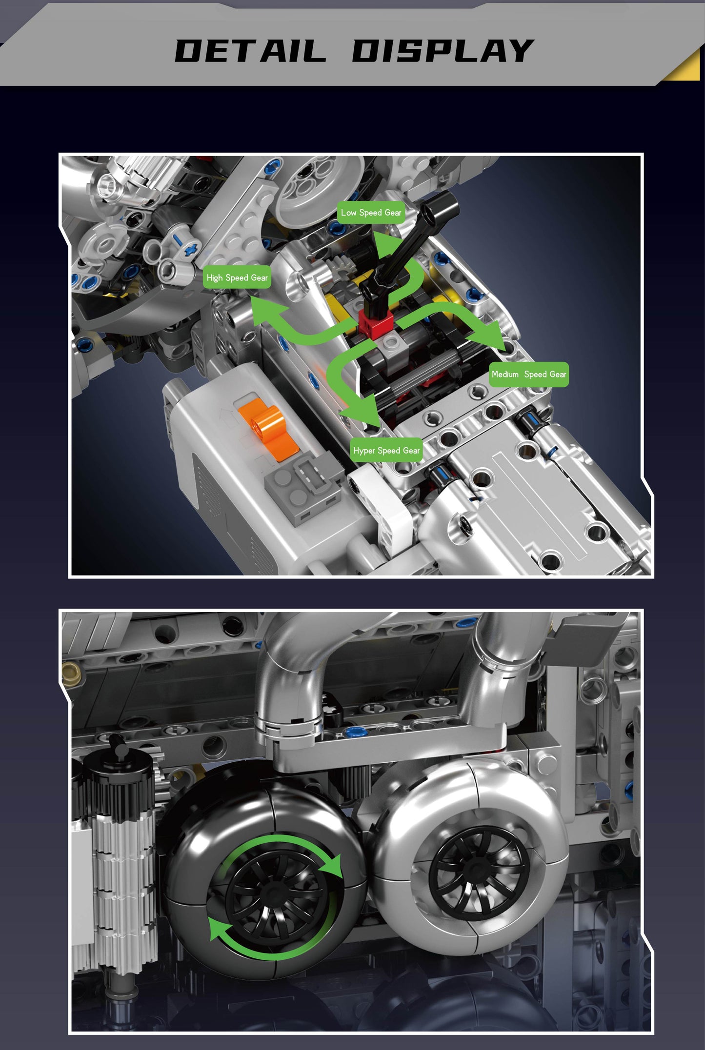 8.0L W16 Quad Turbo Engine - 2024Pcs