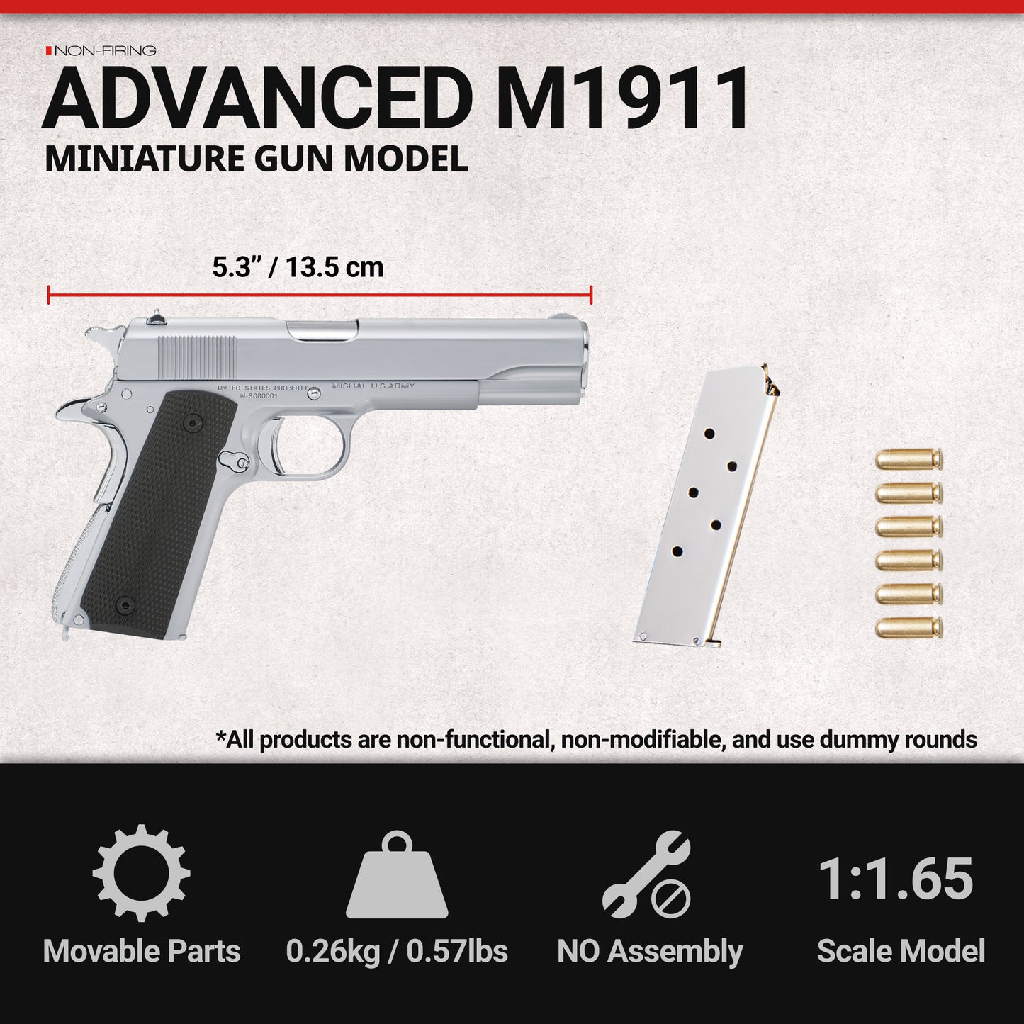 M1911 - Silver