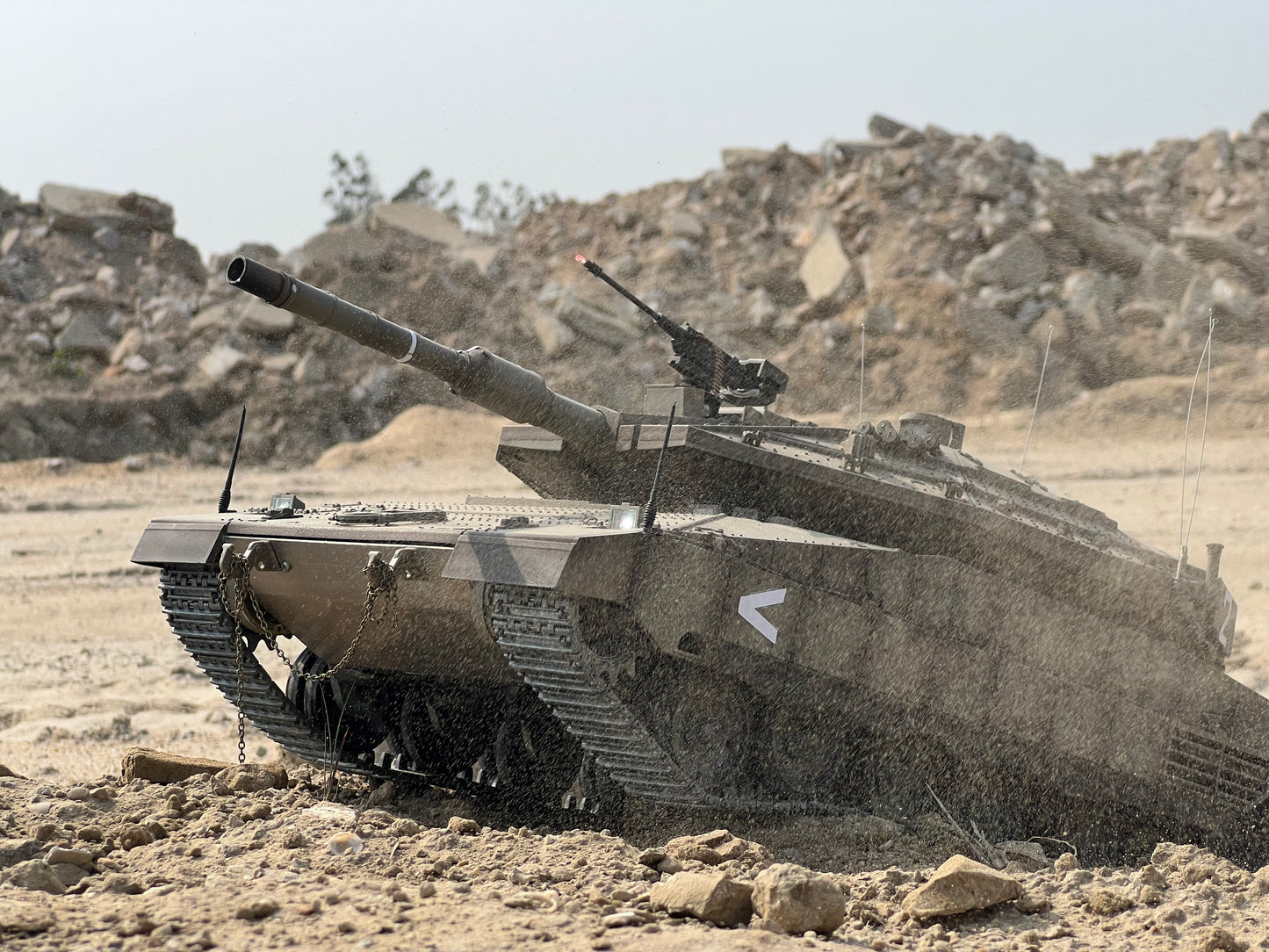IDF Merkava MK IV Tank - Upgrade Edition - 1:16
