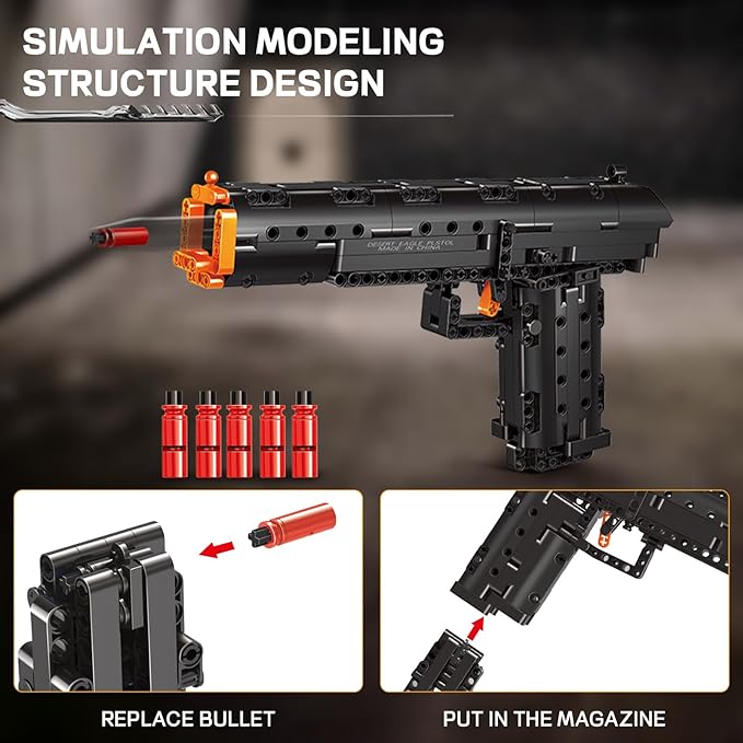 Desert Eagle - 563Pcs