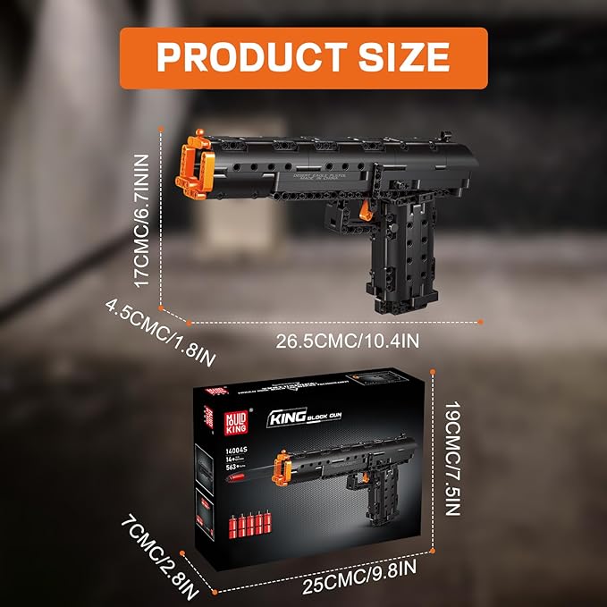 Desert Eagle - 563Pcs