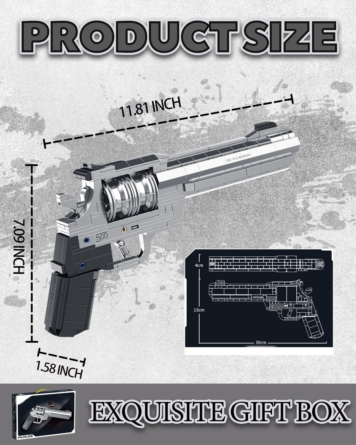M500 Revolver Pistol - 428Pcs