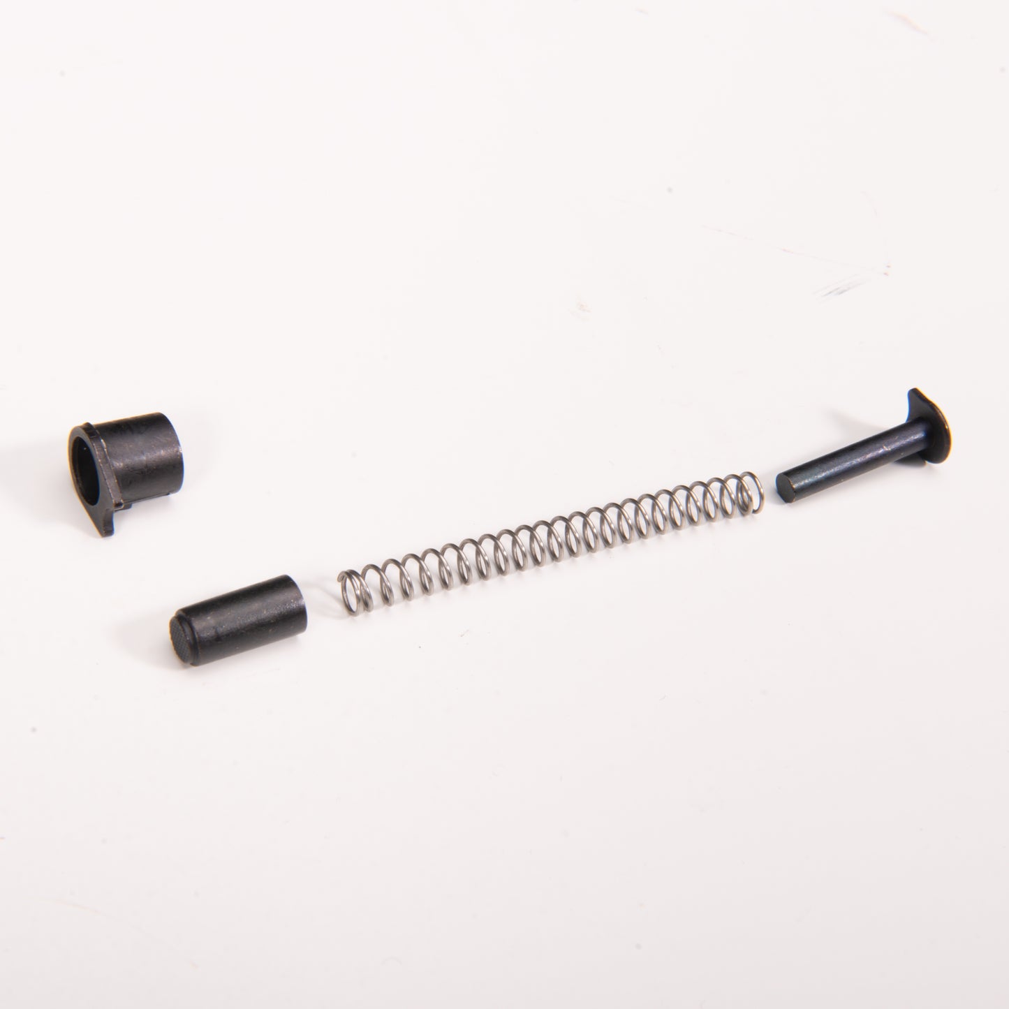 M1911 - 1:2.05 - Black/White - 4-Piece Barrel Bushing & Recoil Spring Parts Set