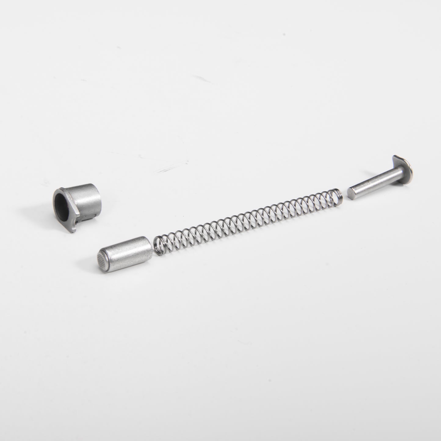 M1911 - 1:2.05 - Black/White - 4-Piece Barrel Bushing & Recoil Spring Parts Set