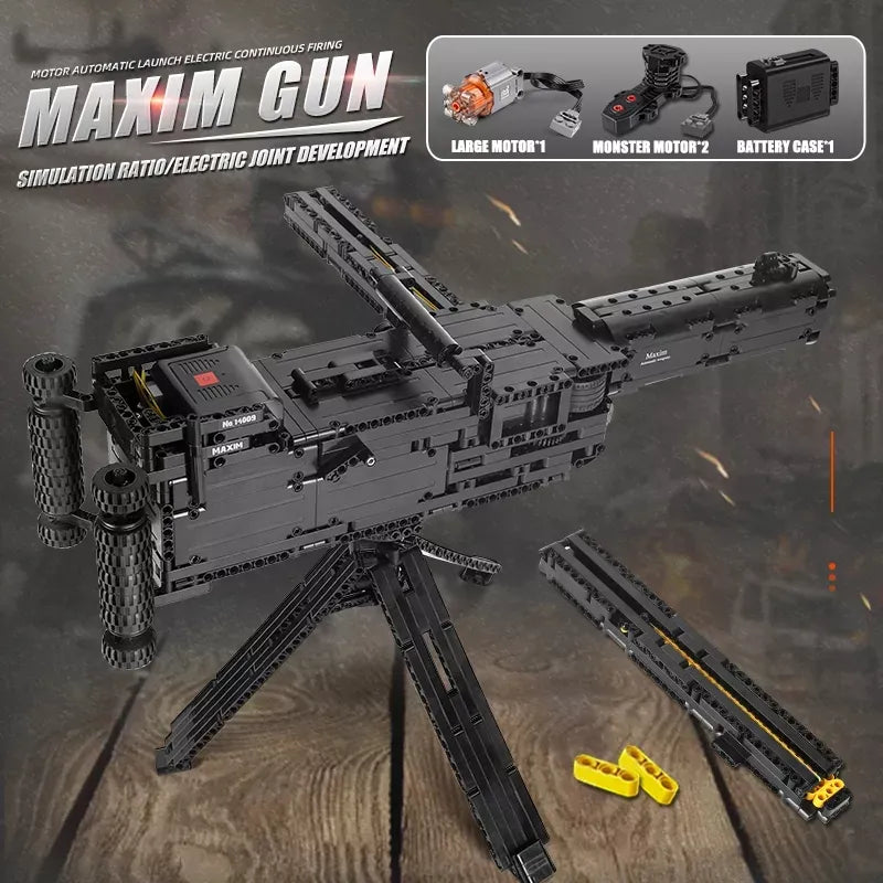 Maxim Machine Gun - 1399Pcs