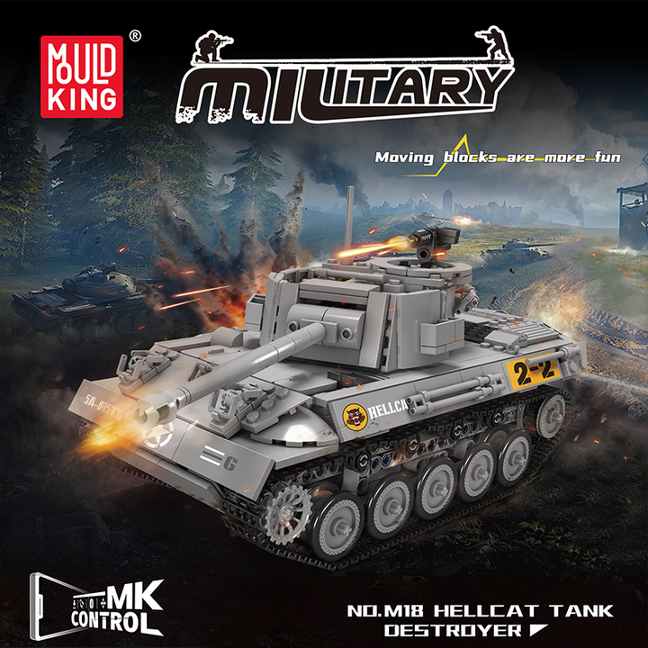M18 Hellcat Tank Destroyer - 971Pcs
