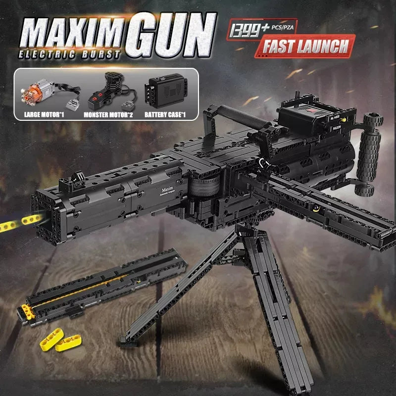 Maxim Machine Gun - 1399Pcs