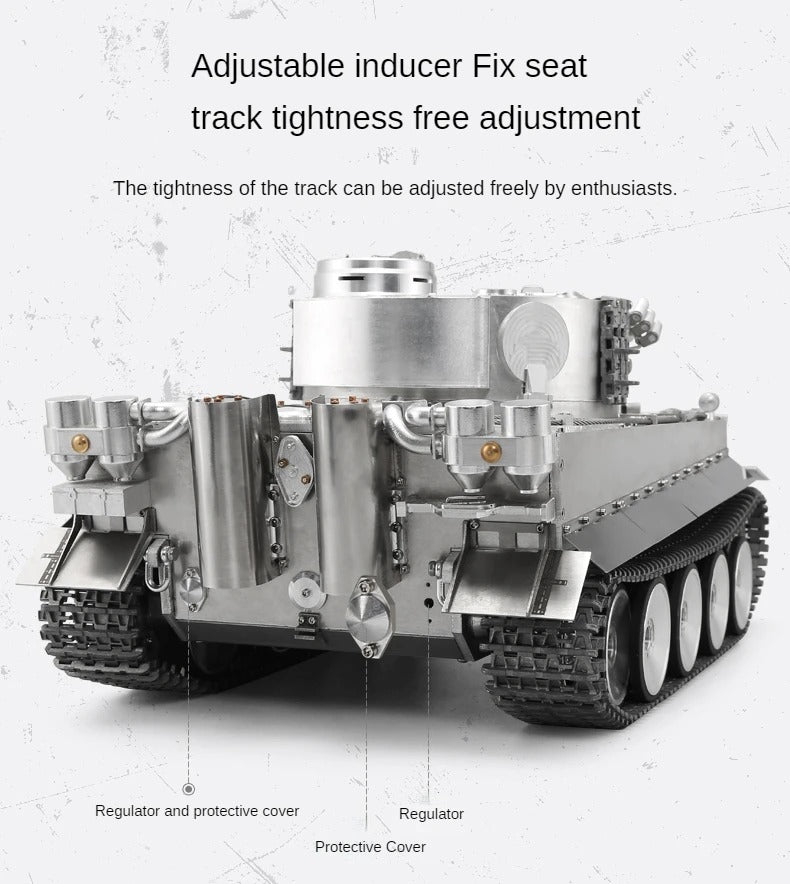German Tiger I Tank - Full Metal - 1:16
