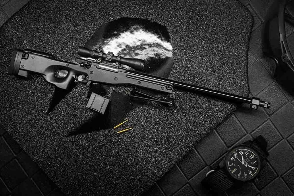 GoatGuns miniature sniper rifle with realistic bolt action