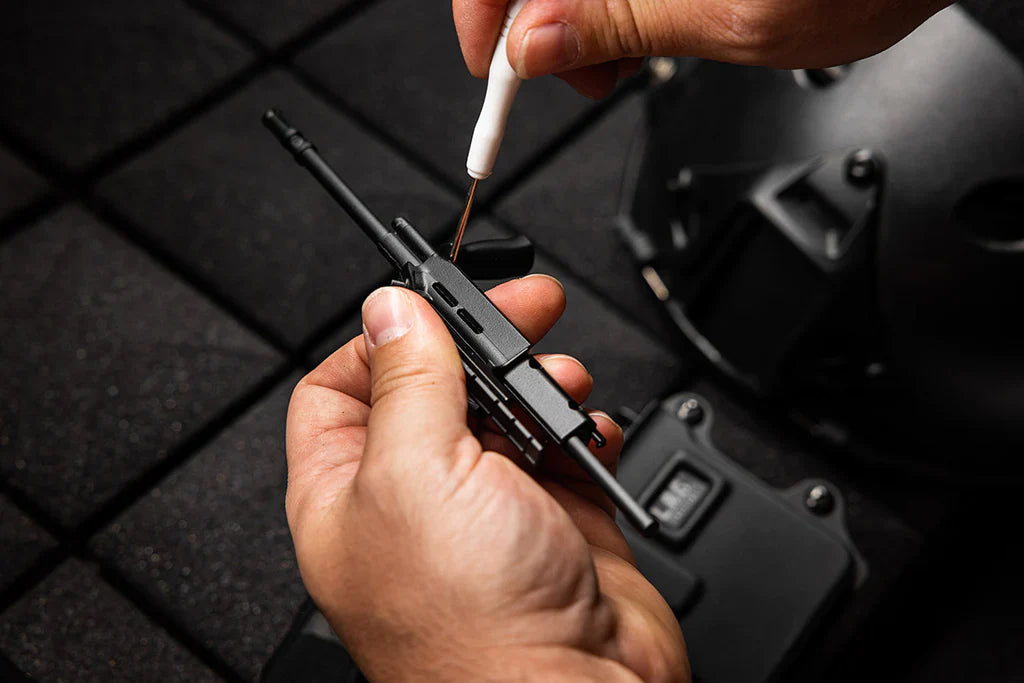 GoatGuns miniature Bullpup rifle with functional mag release