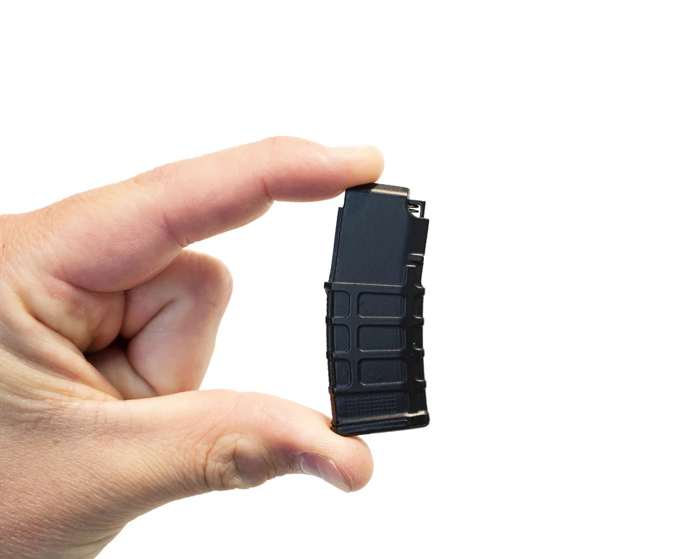 Miniature anti-slip grip magazine for GoatGuns AR models