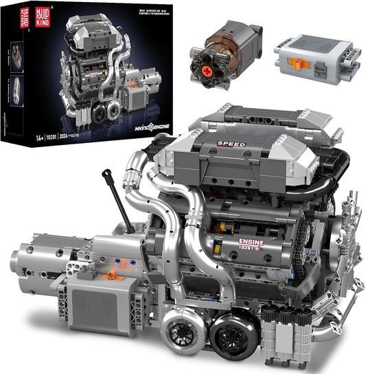 8.0L W16 Quad Turbo Engine - 2024Pcs