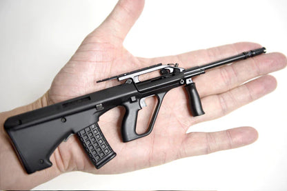 1:3 scale collectible Bullpup rifle model with tactical finish