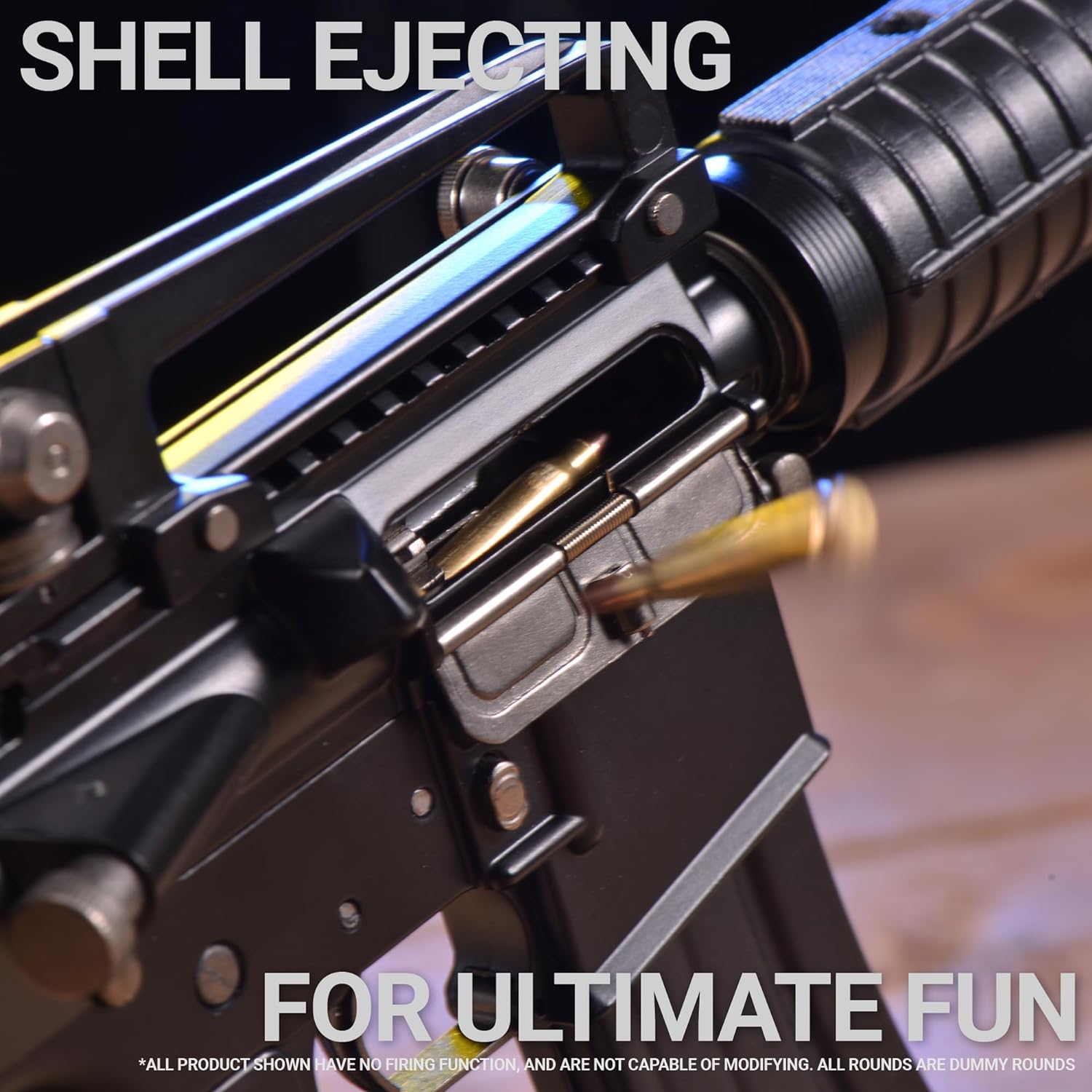 Shell ejecting M4A1 toy gun – mechanical moving parts