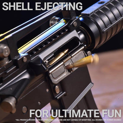 Shell ejecting M4A1 toy gun – mechanical moving parts