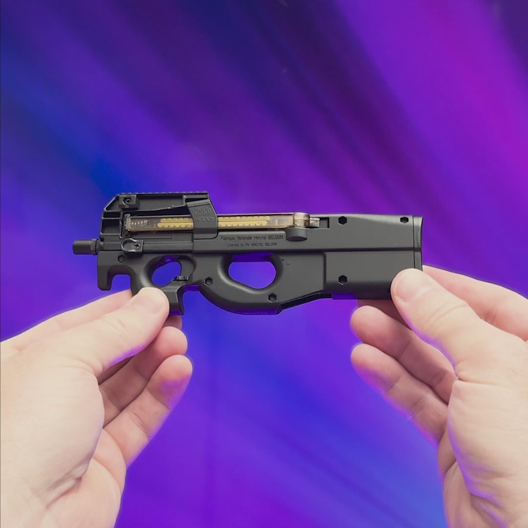 Miniature FN P90 Model | GoatGun 1:3 Scale Toy P90 Replica Guns