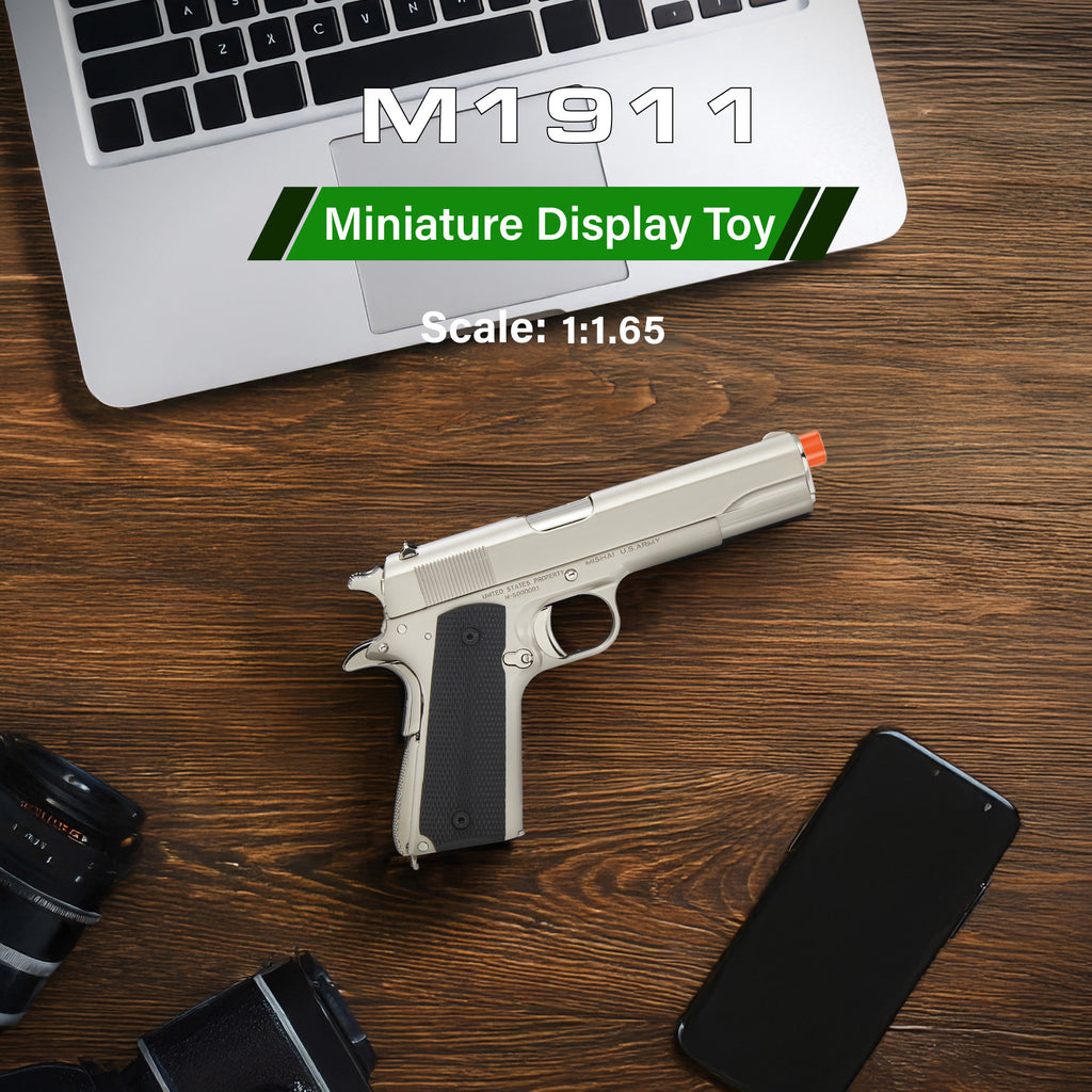 M1911 - Silver - 1:1.67 Miniature