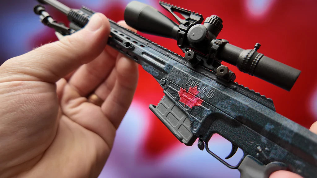 GoatGuns MK22 sniper toy rifle featuring adjustable bipod and realistic scope